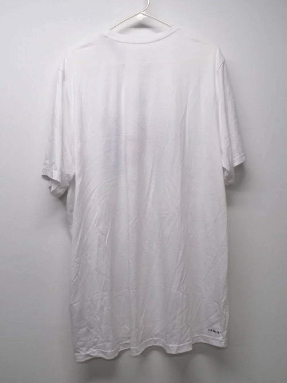 NWT Adidas Kansas Jayhawks KC White Pregame T Shirt Men's sz 2XL